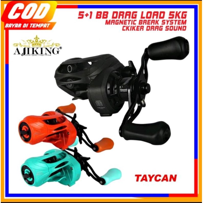 reel baitcasting Ajiking taycan