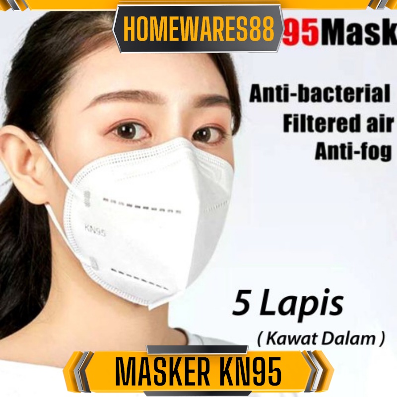[DM89] MASKER KN95 1PACK 10PCS ORIGINAL AMAN DAN STERIL TERMURAH