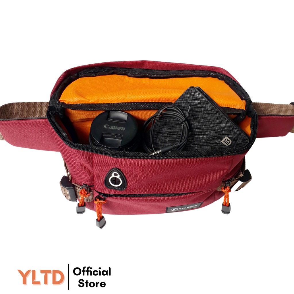 Rancis Jaya - Tas Waistbag Camera YLTD Orginal Pria Wanita | Tas selempang Pria Terlaris