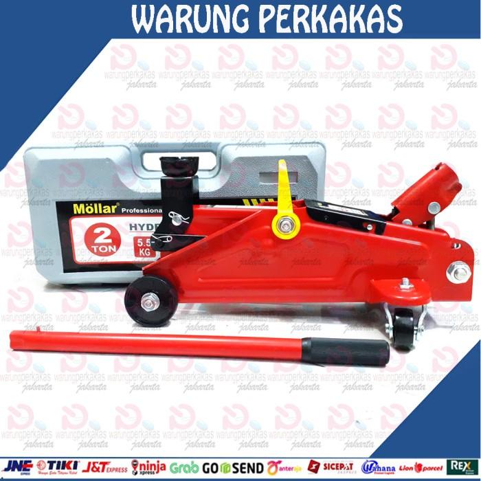 Mollar Dongkrak Buaya 2 Ton - Dongkrak Mobil - Hydraulic Jack