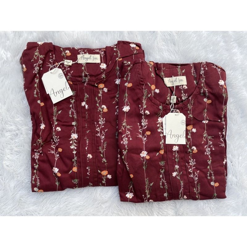 PRELOVED ATELIER ANGELINA BELLA SHALLFLOWER MAROON