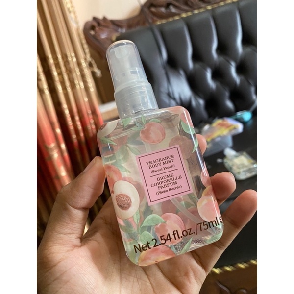 PRELOVED Miniso Fragnance Body Mist Parfume Sweet Peach