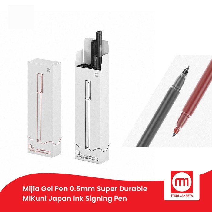 

Mijia Gel Pen 0.5mm Super Durable MiKuni Japan Ink Signing Pen