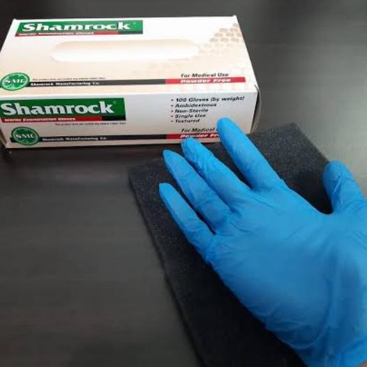 shamrock nitrile free powder