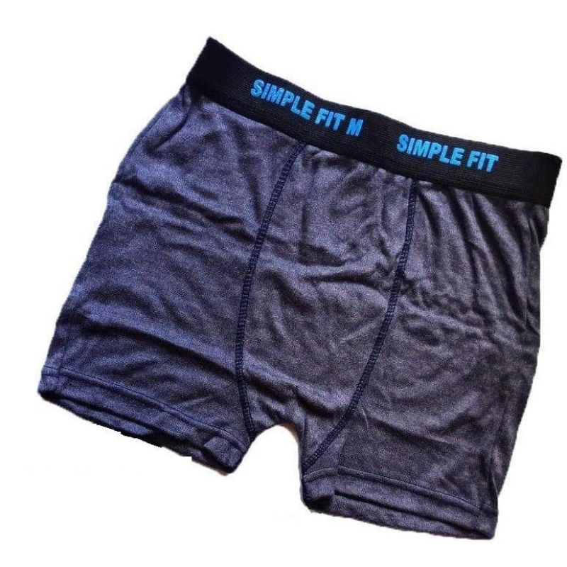 Boxer Celana Dalam Pria Isi 3 PCS Simple Fit