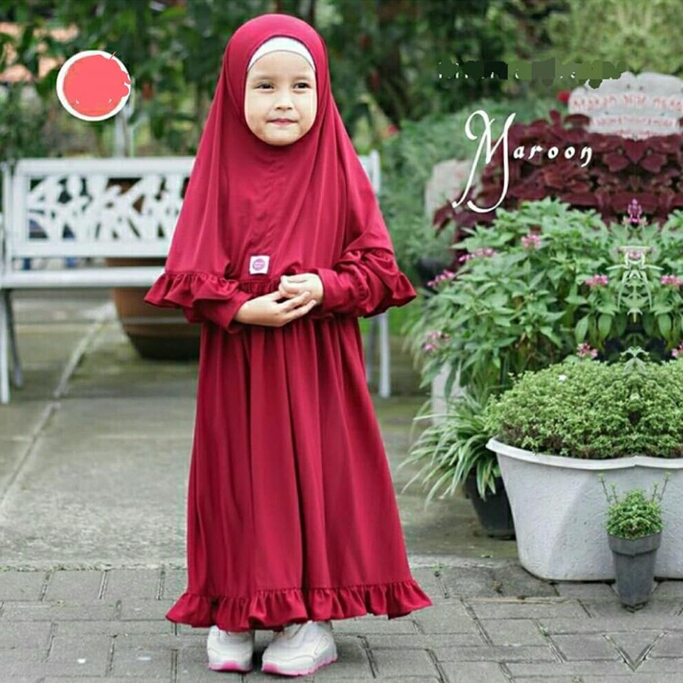 Gamis Anak  HANUM SYARI  5-11 Bulan 7-8 tahun