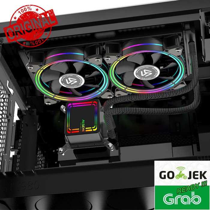 Alseye HALO H240 RGB Liquid Cooler Fan Processor