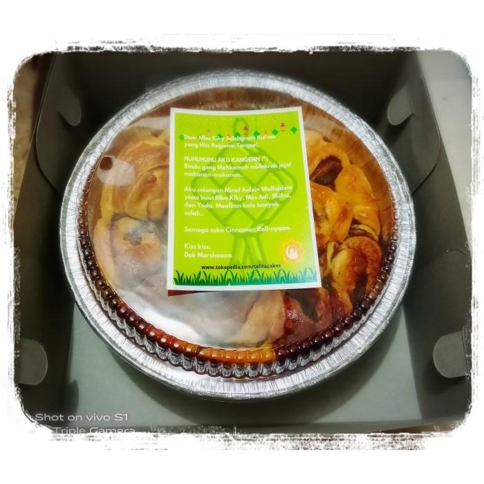 

Cinnamon Rolls limited edition Ramadhan hampers Hantaran puasa lebaran