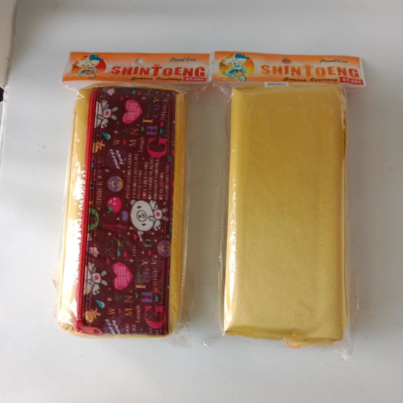 

Kotak Pensil Kain Resleting/Pencil Case ST-206