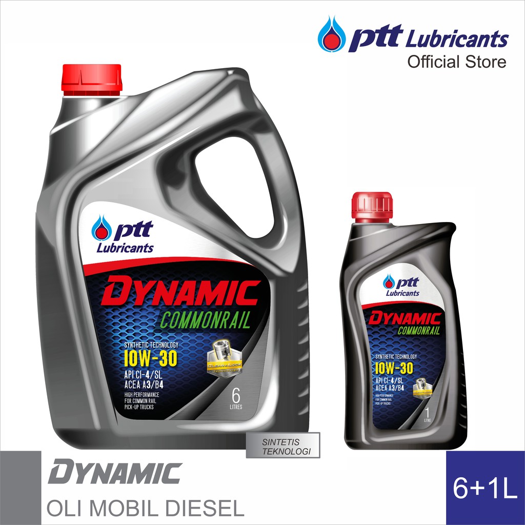 PTT Lubricants Dynamic Commonrail Sae 10W30 Api Ci-4/Sl