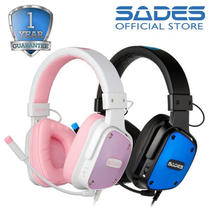 HEADSET GAMING SADES 722 D POWER 3.5mm SINGLE JACK