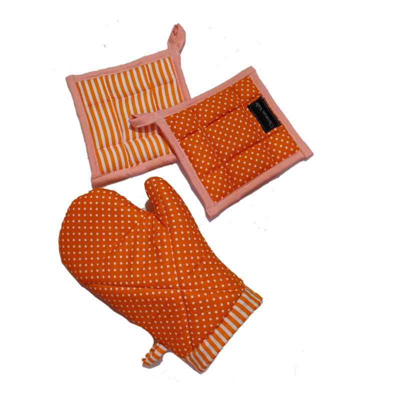 ORANGE SET SARUNG TANGAN CEMPAL