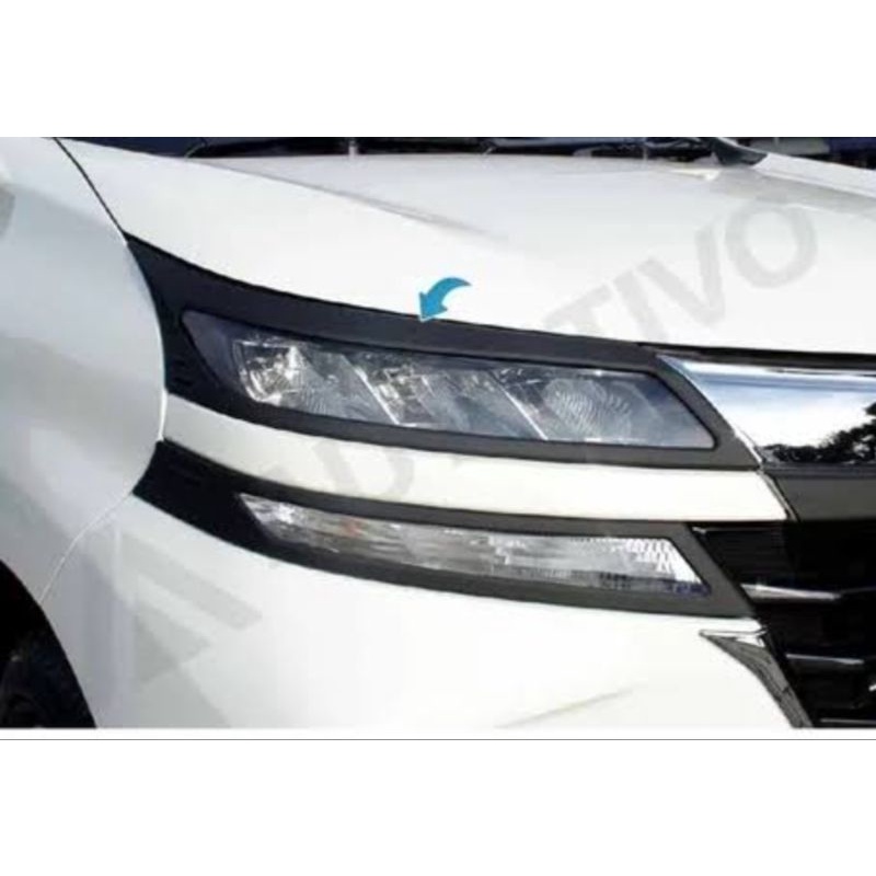 Garnish Lampu Depan Avanza,Xenia 2019-2021 Blacktivo