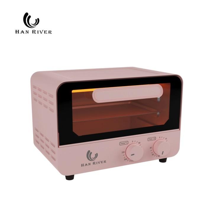 Oven | Oven Microwave Button Pemanggang Ayam Kue Listrik Low Watt - Pink