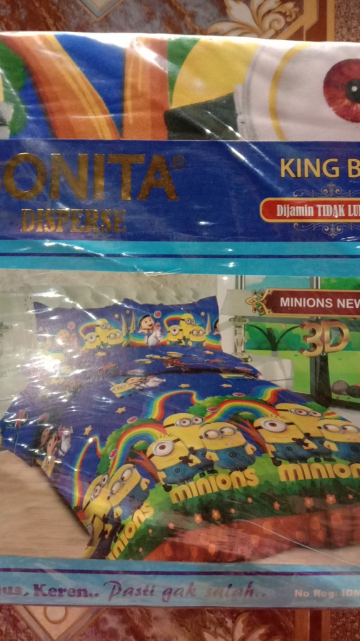 Sprei Bonita Ukuran 180x200 Bantal 2 Part 2