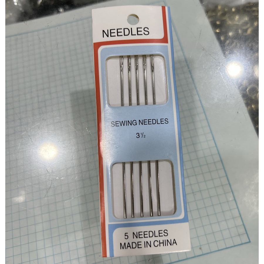 Jarum Jahit Tangan Panjang 9cm