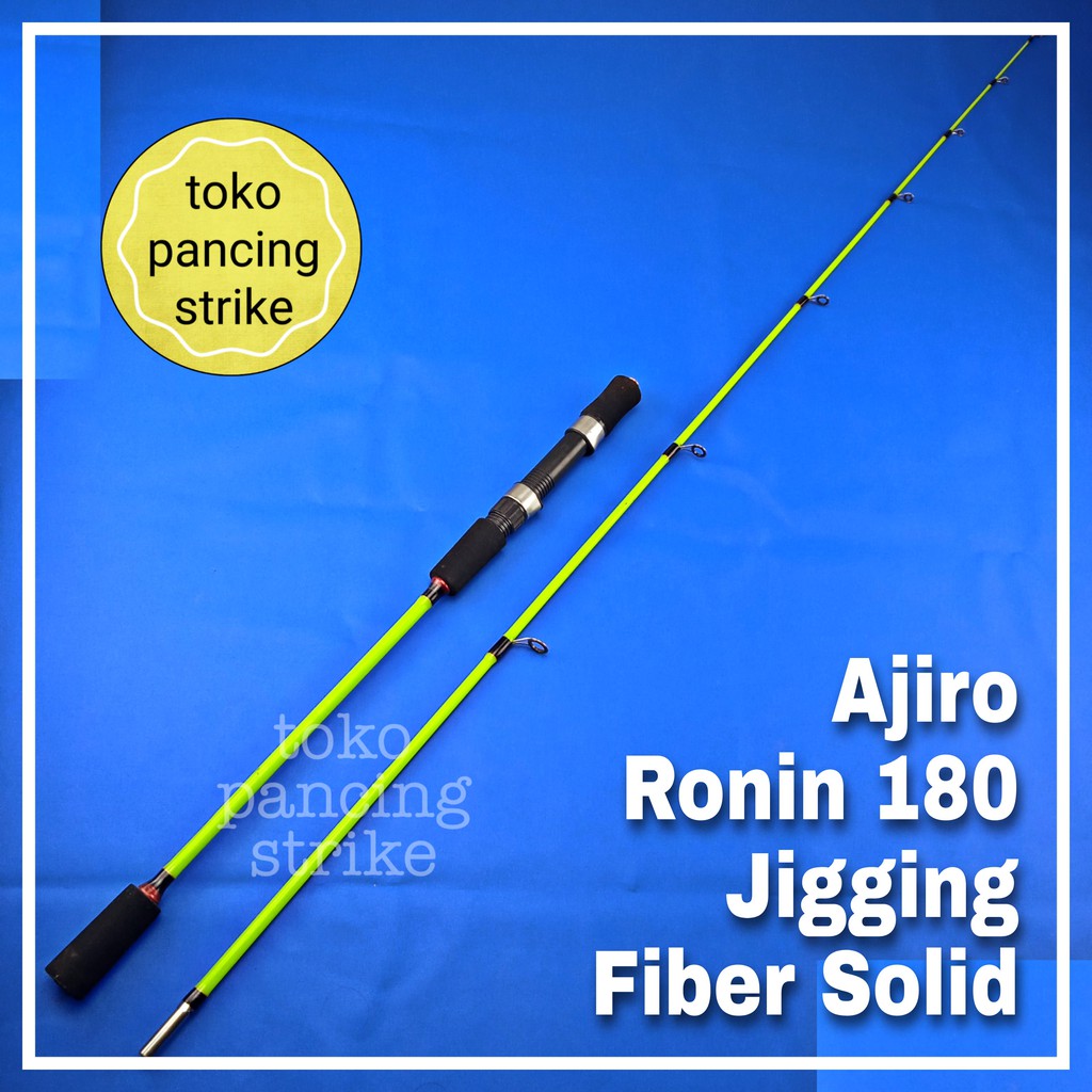 joran jigging fiber solid ajiro ronin uk 180 cm