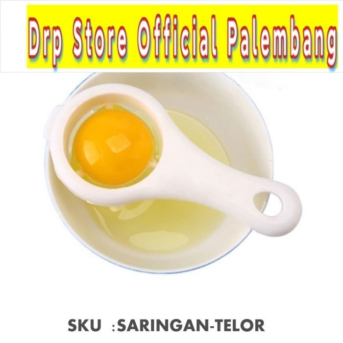 ALAT PEMISAH KUNING TELUR PUTIH TELOR SARINGAN SENDOK - EGG SEPARATOR