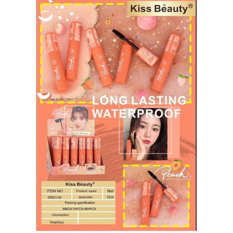 BEST SELLER MASCARA SWEET AS PEACH / AVOCADO WATERPROOF ECER