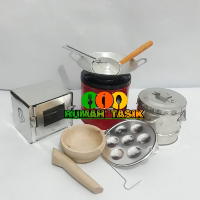 Kitchenset Mainan Masak Masakan Anak Tradisional Paket RT002