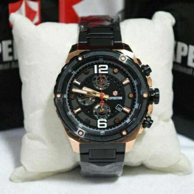 jam tangan expedition E6732 rosegold 6732 original