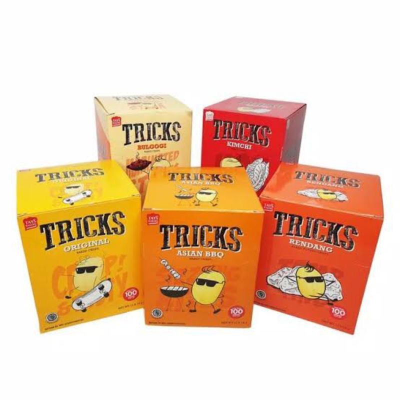 

Tricks Baked Crisps Original - Biskuit Kentang - Potato 10 X 20g