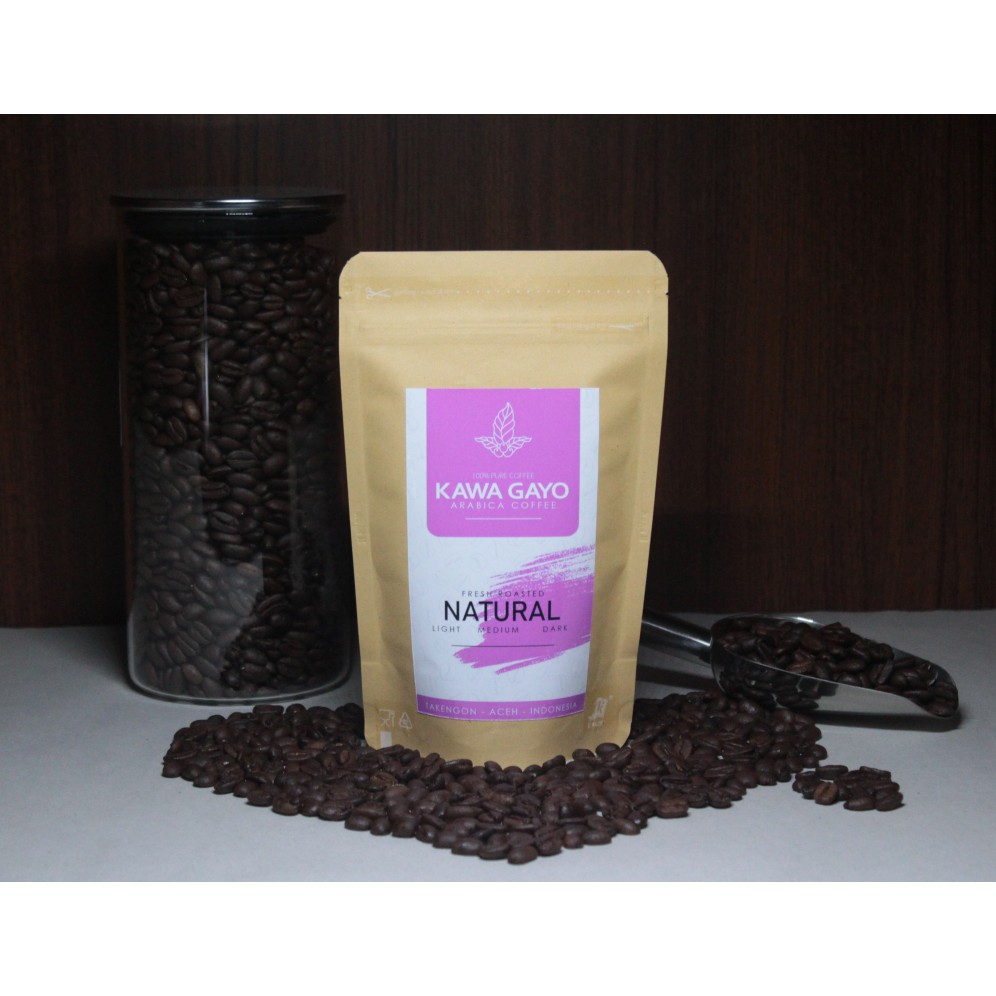 

Kopi Arabika Gayo Natural Proses 250 gram