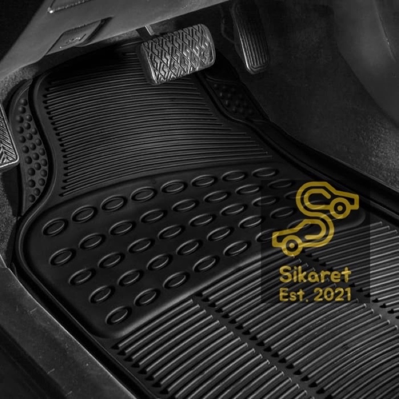 Karpet Karet Lantai Mobil 2 Baris Universal GP Rubber