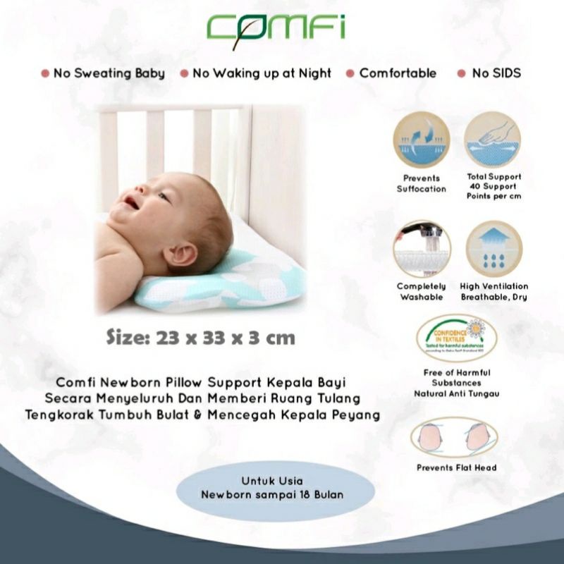 Comfi breathing pillow newborn