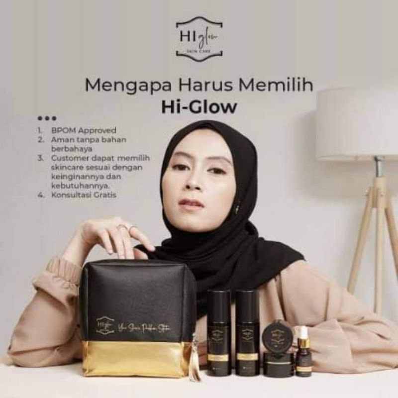 PAKET ULTIMATE HI GLOW SKINCARE (ECER)