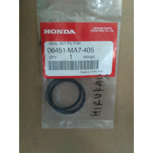 Sil Seal Piston Kaliper belakang - Blade 125 CS1 Mega Pro New Mono Asli Honda 06451MA7405