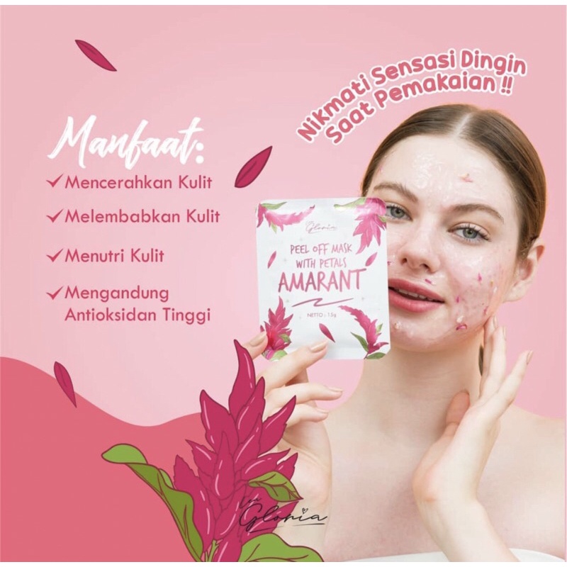 [FREE GIFT!!!] Masker Peel Off Mask Lea gloria KEMASAN BARU - Masker Wajah Lea Gloria Organic