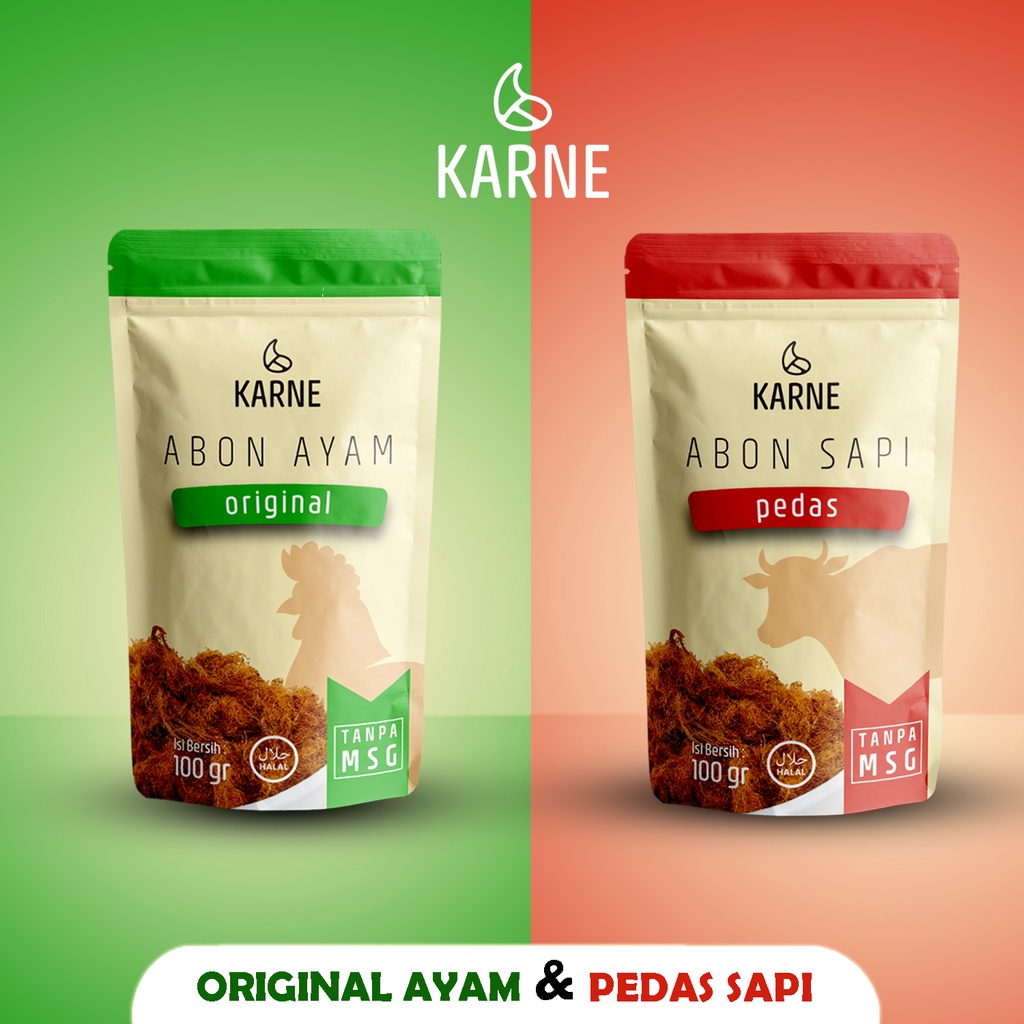 

Paket Double Abon Ayam Rasa Original dan Abon Sapi Pedas Non MSG