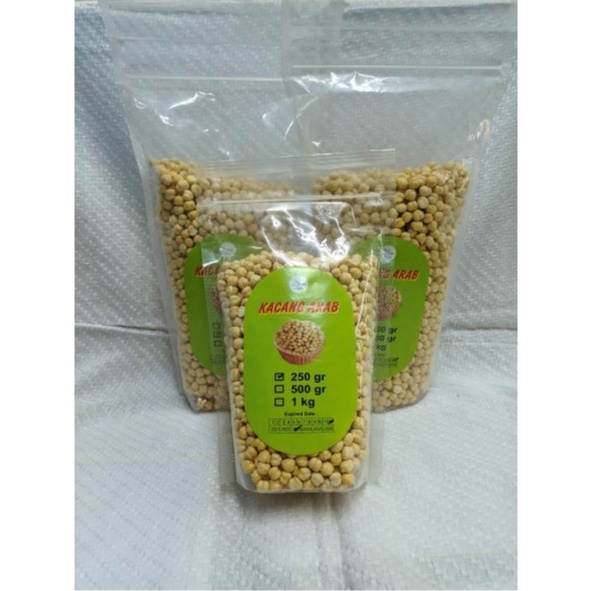 

Kacang Arab Super Ukuran 500gr