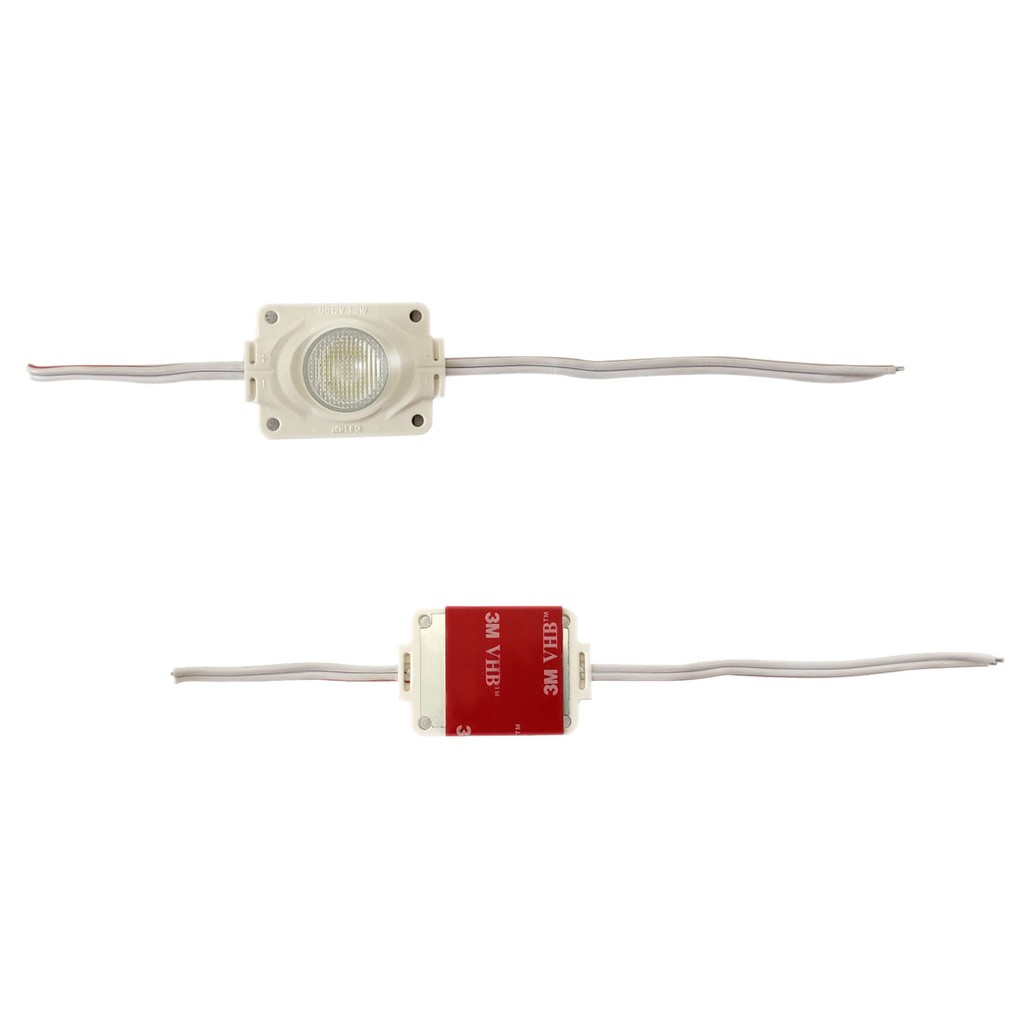 LED MODUL 1 MATA 2835 12V 1,2W PURE WHITE - eseLED