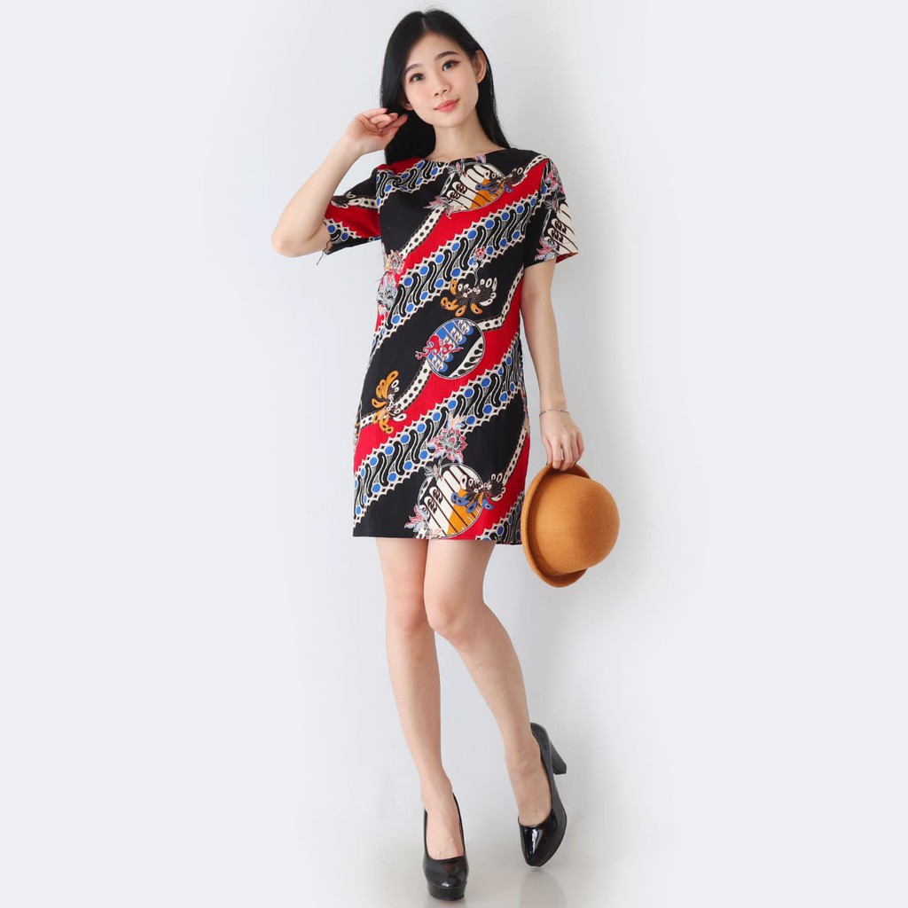 Baju Batik Wanita - Ceongsam Batik Wanita 038 MVP-Red C
