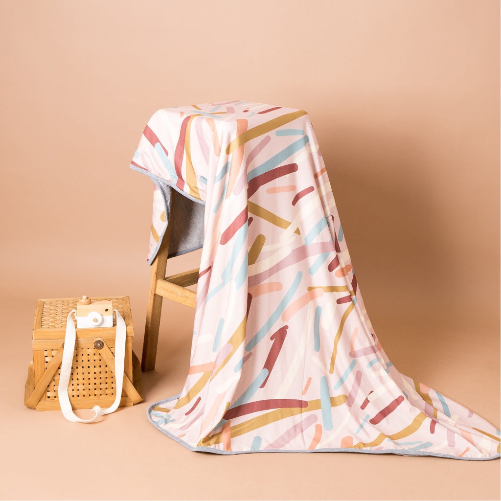 [NEW ARRIVAL] Maison Elmesa Blanket Selimut Premium Biggy Pattern Series