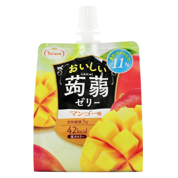 

Jelly Tarami Oishii Konjac Mango Jelly Jepang rasa mangga 150gr