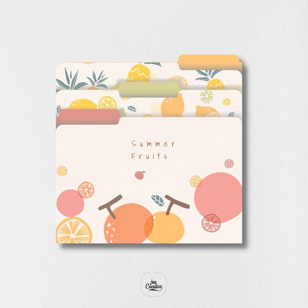 

Ina Creative Map Motif Summer Isi Tiga