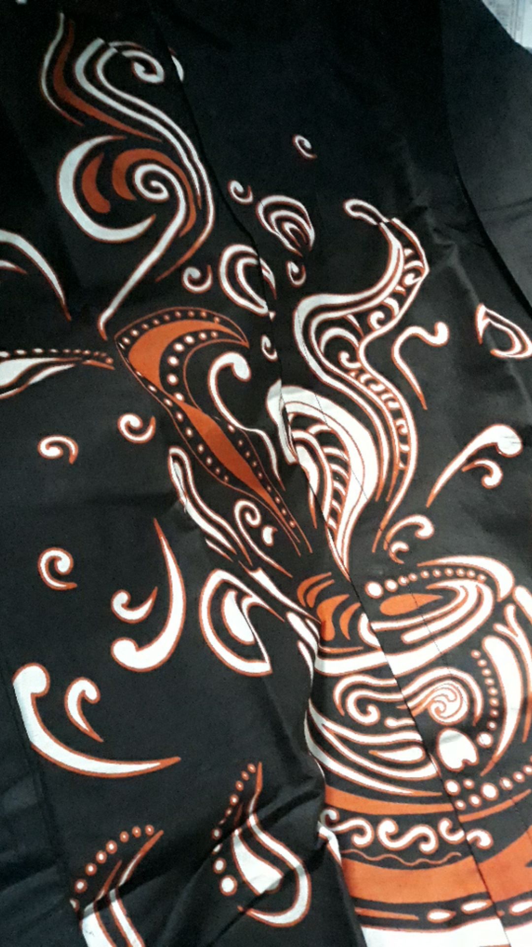 Kopi Anget Kemeja Batik Pria Lengan Panjang Pendek Lapis Furing Katun Primisima Batik Solo