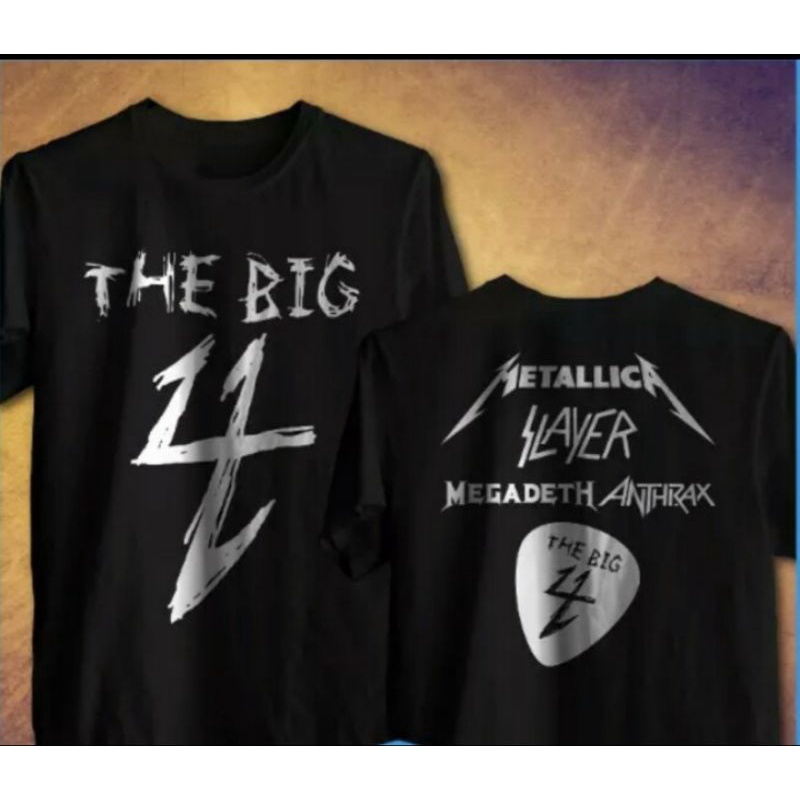 Tshirt kaos Metallica The big four