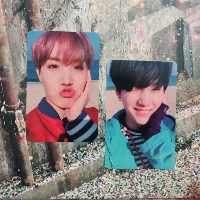 BTS YNWA You Never Walk Alone ( SUGA & JHOPE PHOTOCARD PC)