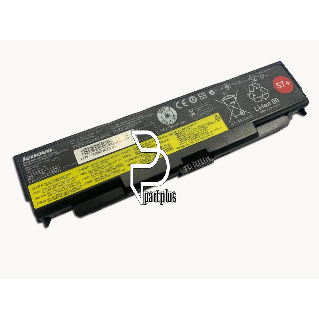 Baterai Lenovo ThinkPad T440P T540P W540 L440 L540 45N1144 45N1145 57+