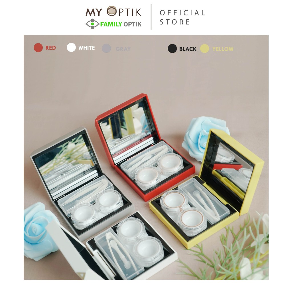 Kotak Lensa Superstar Simply Doff travel kit tempat softlens