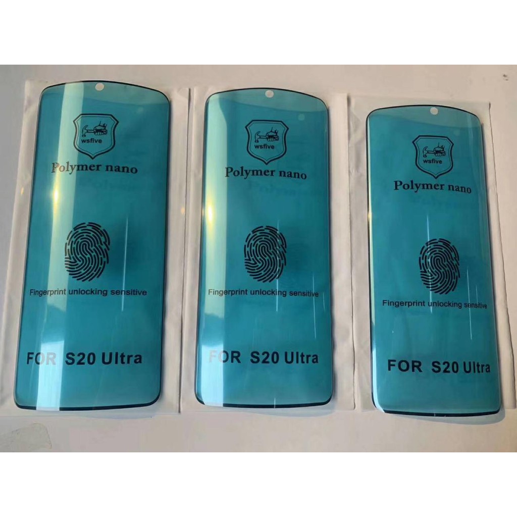 Tempered Polymer Nano Samsung S20 Ultra