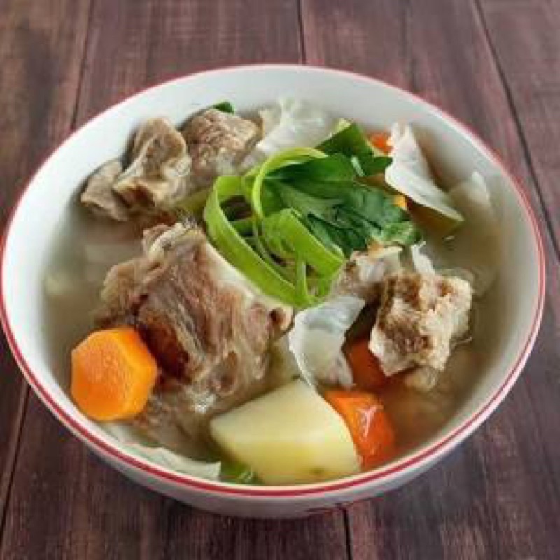 

Bumbu Sop Basah Daging atau Tulang untuk 1 kg
