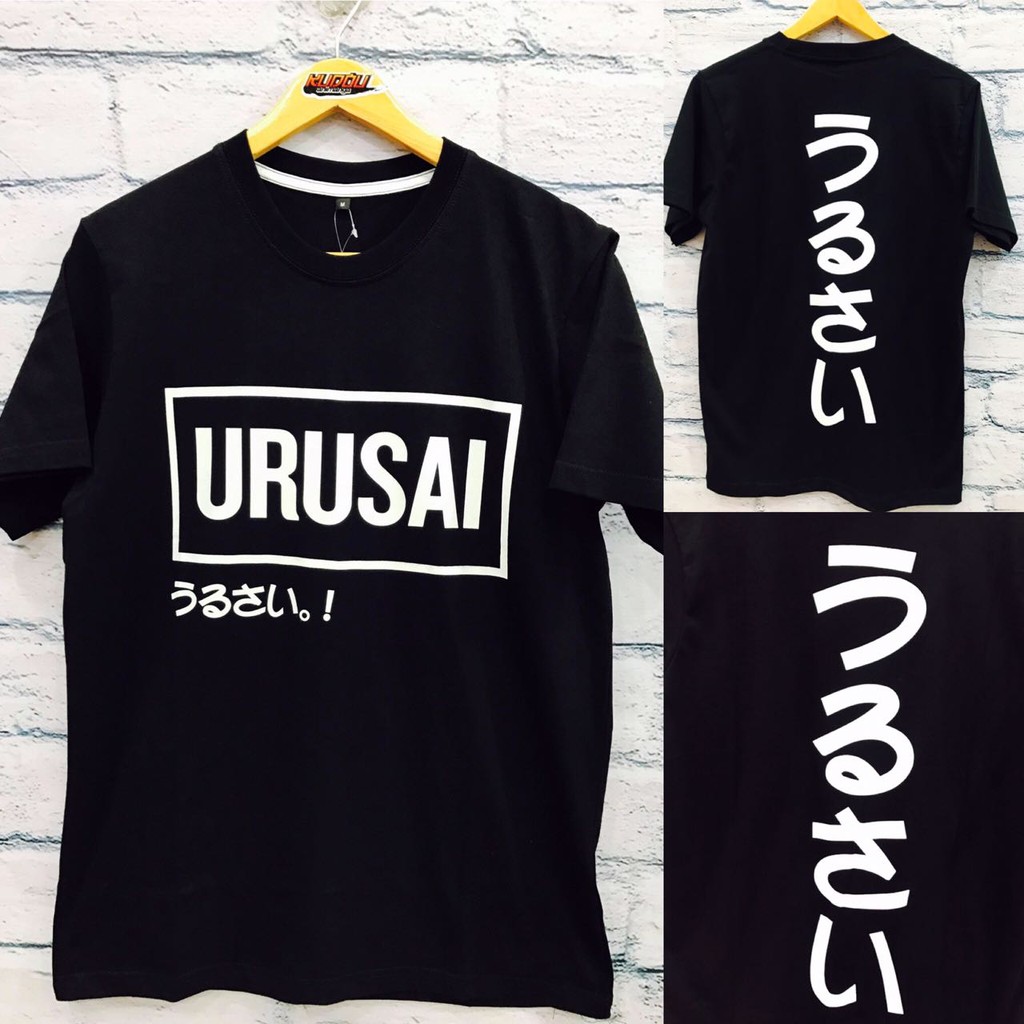 Kaos Urusai Japan Premum cotton combed