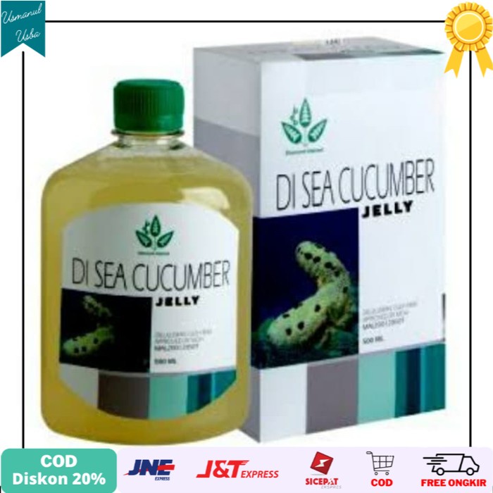 

◾COD◾ Jelly Gamat ( DI Sea Cucumber ) 500 ml