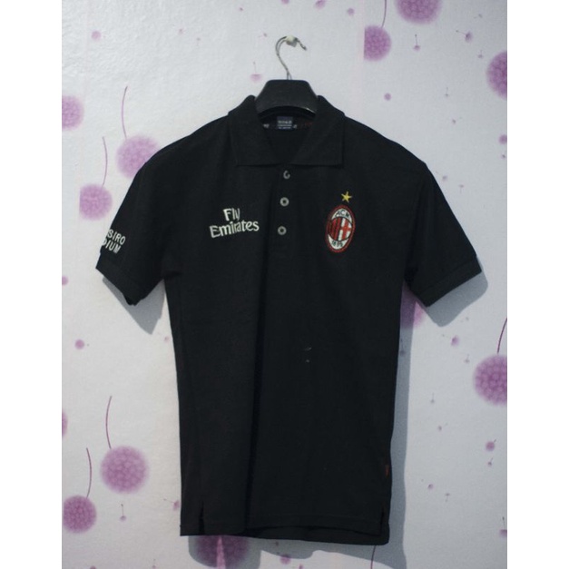 Preloved Kaos Polo Ac Milan
