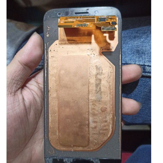 lcd samsung j7 pro copotan
